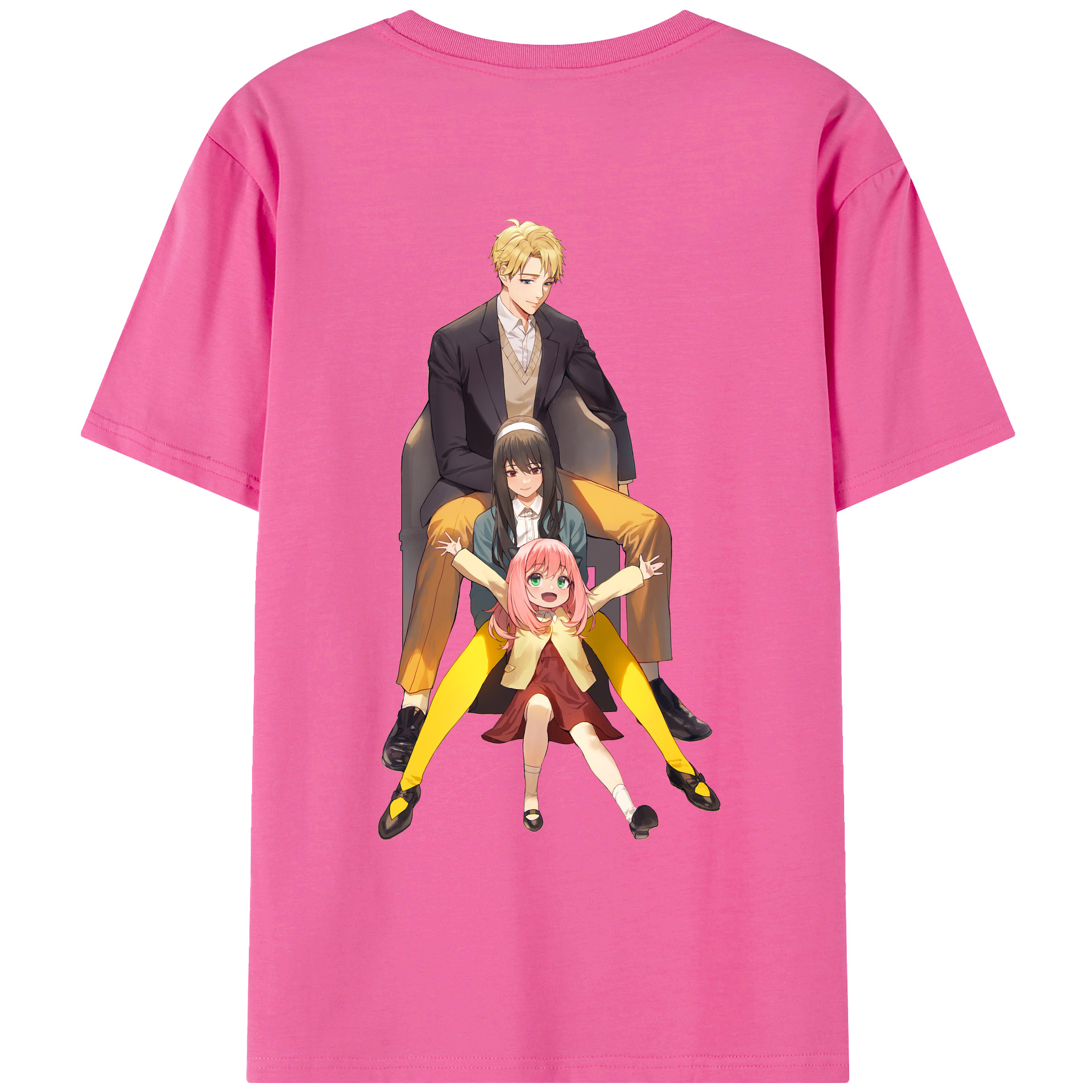 （画像用） SPY×FAMILY间谍家家酒 レディース半袖Tシャツ(バックプリント)